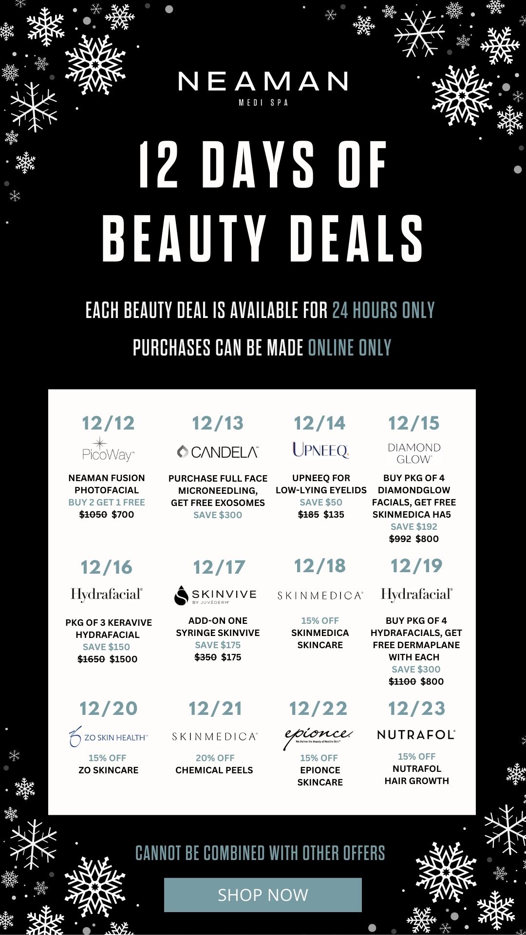 12 Days of Beauty