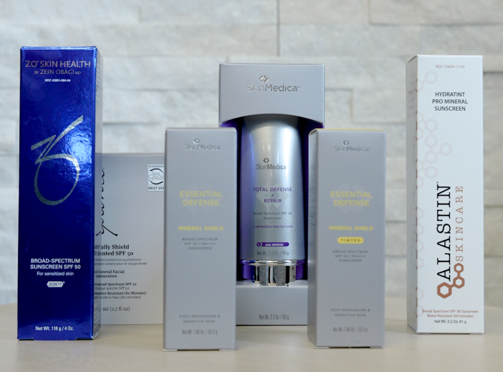 medical-grade sunscreen products